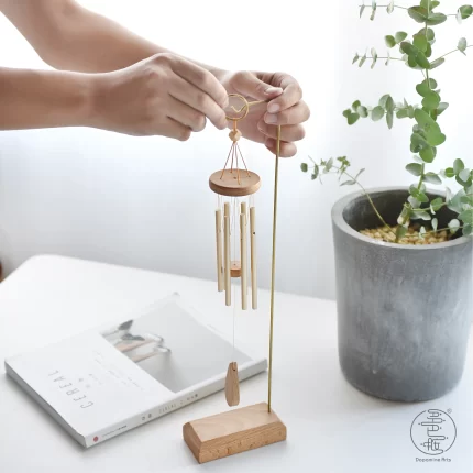 Desktop Handmade Wind Chimes Bedside TV Cabinets Wooden Indoor Home Decoration Pressure Reducing and Fashionable Decorations