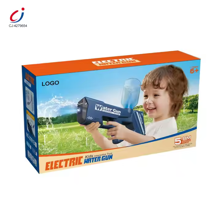 Cyber Spectre H2O-Electric Water Gun Kids Summer Playing Shooting Game Automatic Water Pistol with Color Lights