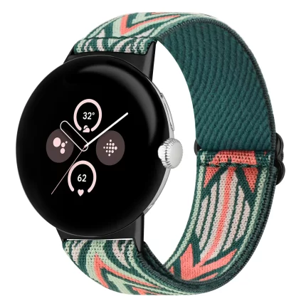 Elastic Nylon Watch Strap For Google Pixel Watch Band Adjustable Wristband For Google Pixel Watch Bracelet Smartwatch Accessory